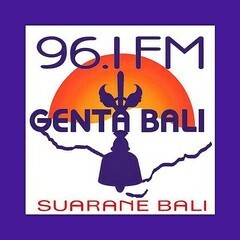 Radio Genta Bali 96.1 FM logo