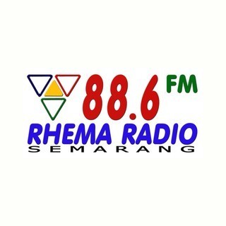 88.6 Rhema FM logo