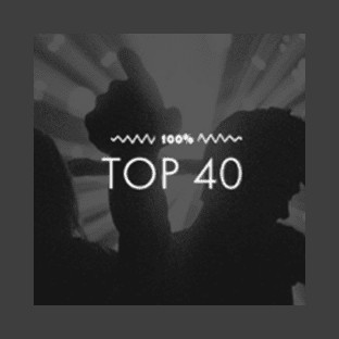 Radio 100% Top 40 logo