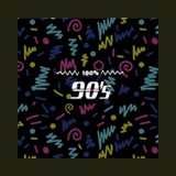 Radio 100% 90s logo