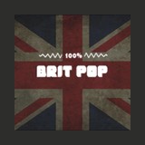 Radio 100% Brit Pop logo