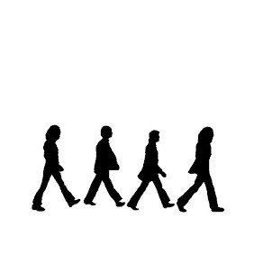 100% Beatles, Stones, Zeppelin, Purple, Floyd logo