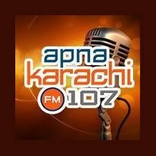 Apna Karachi 107 logo