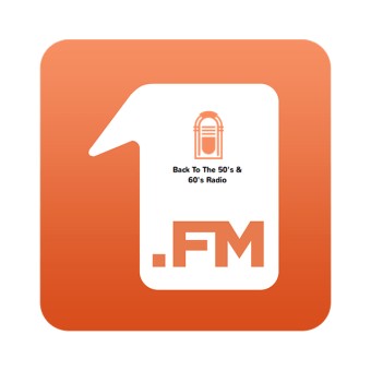 1.FM - Back to the 50s and 60s logo