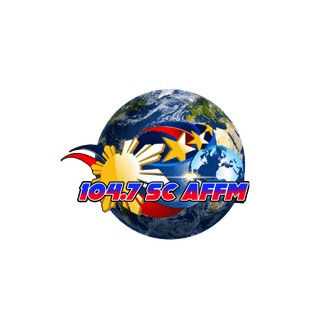 104.7 Scaf FM logo