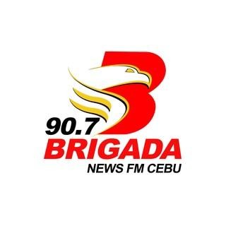 90.7 Brigada News FM Cebu logo