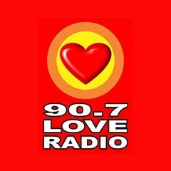 90.7 Love Radio Davao logo