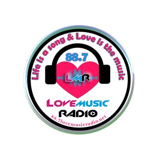 88.7 Love Music Radio logo