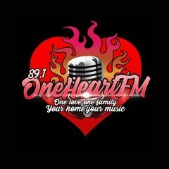 89.1 OneheartFM logo