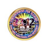 23.12 DIMENSION FM RADIO logo