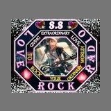 8.8 Love Rock Radio logo