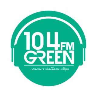 104 GREEN FM logo