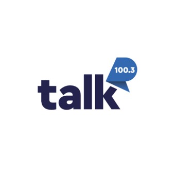Talk 100.3 FM logo