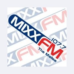 107.7 Mixx FM logo