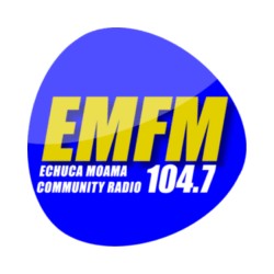 EMFM 104.7 FM logo