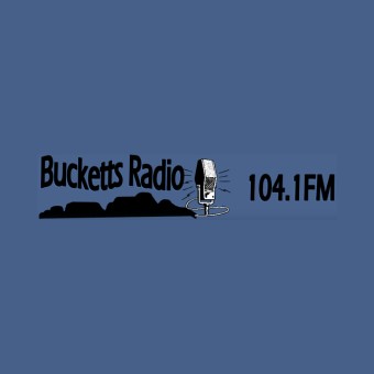 Bucketts Radio 104.1 FM logo