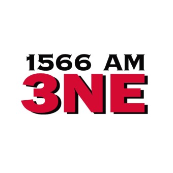 3NE Radio 1566 AM logo