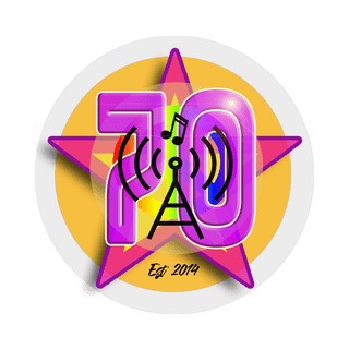 70 Vibe FM logo