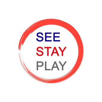 See Stay Play logo