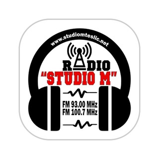 Radio STUDIO M Teslic logo