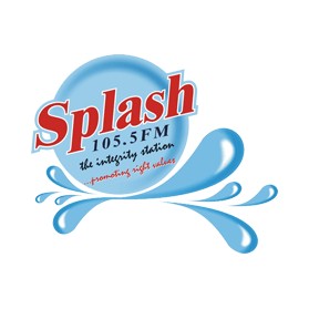 Splash FM 105.5 live logo