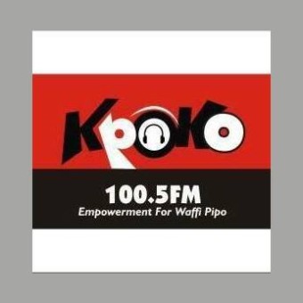 KPOKO 100.5 FM live logo