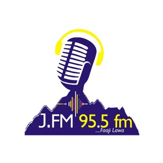 J FM Radio 95.5 live logo