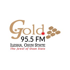 Gold FM 95.5 live logo