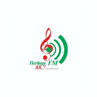 Heritage FM 88.7 live logo