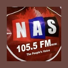 NAS FM 105.5 Mubi live logo
