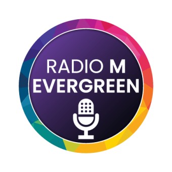 Radio M Evergreen logo