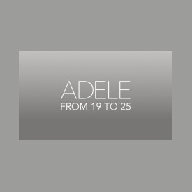 Adele From 19 to 25 logo